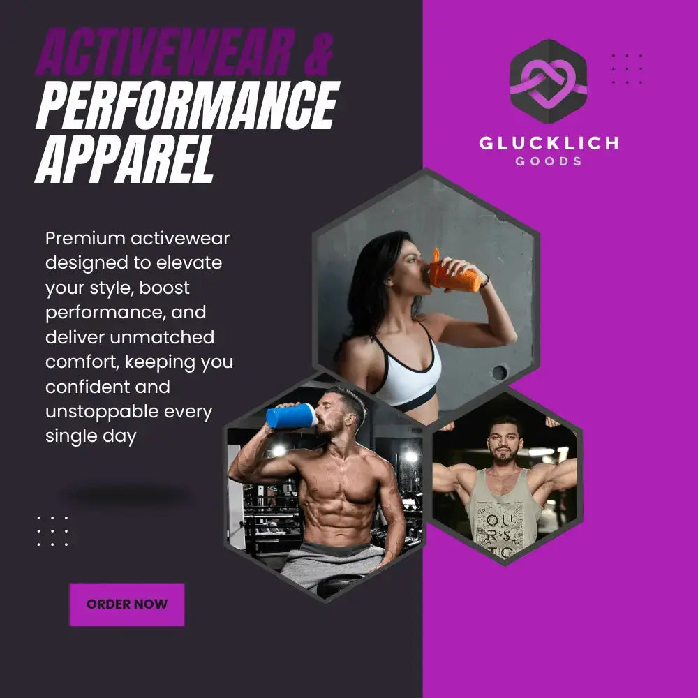 Elevate Your Fitness: Activewear Trends - Glucklich Goods LLC