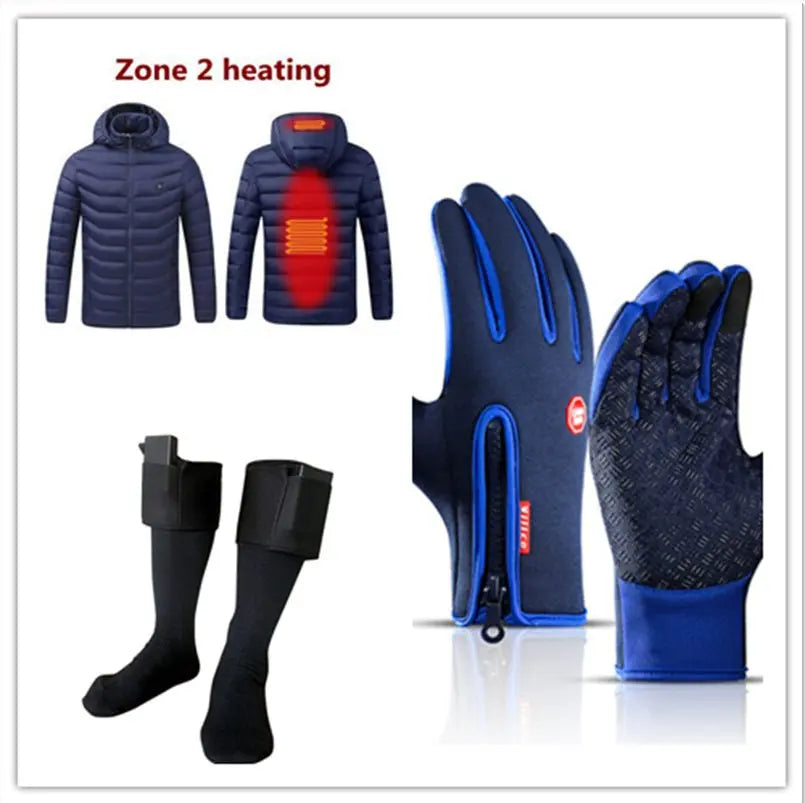 Waterproof Winter Sports Touch Screen Gloves With Fleece for Motorcycle Riding - Glucklich Goods LLC