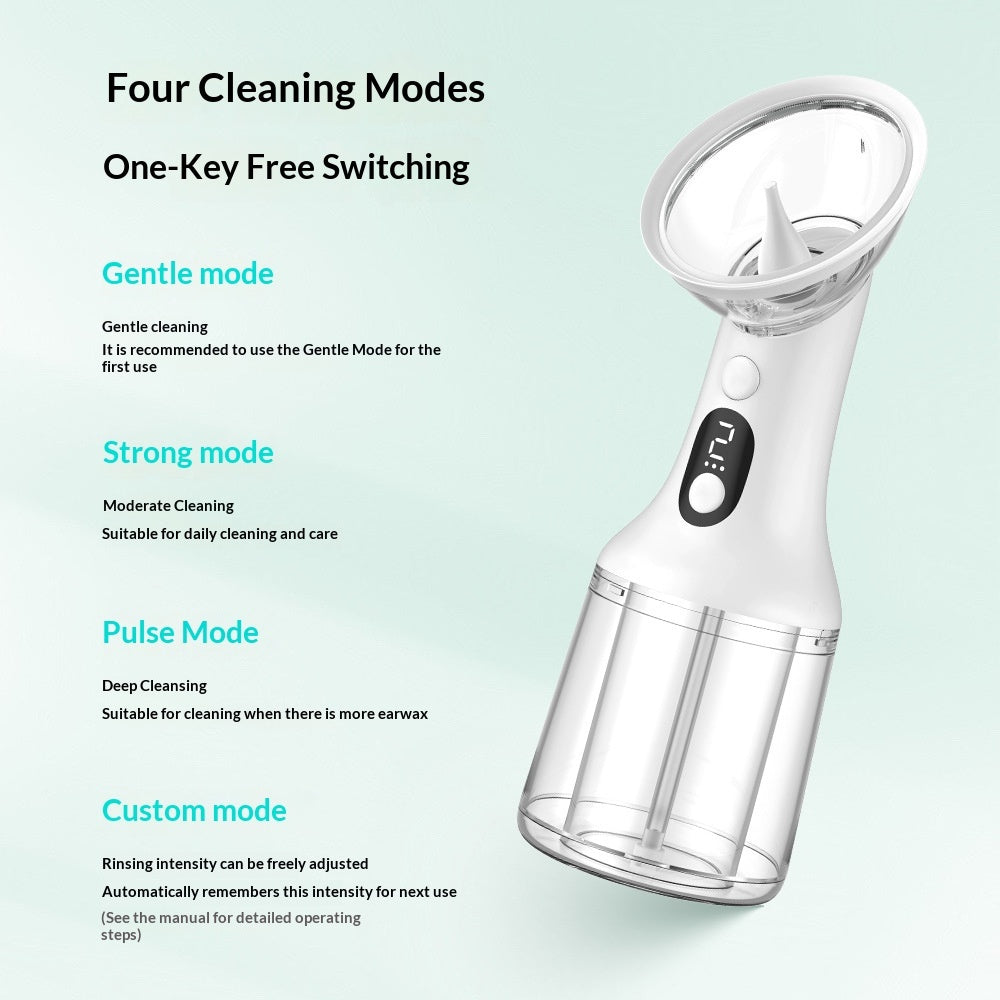 Intelligent Portable Ear Canal Cleaner - Home Use Earwax Removal Tool For Safe Ear Cleaning