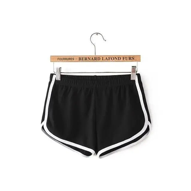 Summer Cotton Lounge Shorts for Women - High Waist, Loose Fit - Glucklich Goods LLC