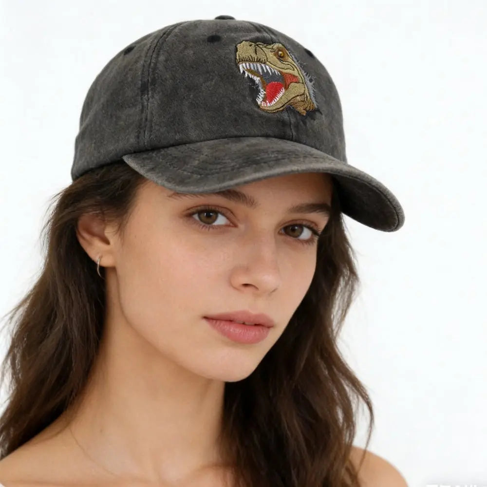 2pcsCute Dinosaur Hat For Women Funny Baseball Caps Funny Gifts For Women - Glucklich Goods LLC