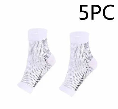 Men Women Anti Fatigue Compression Foot Sleeve Foot Ankle Compression Socks - Glucklich Goods LLC
