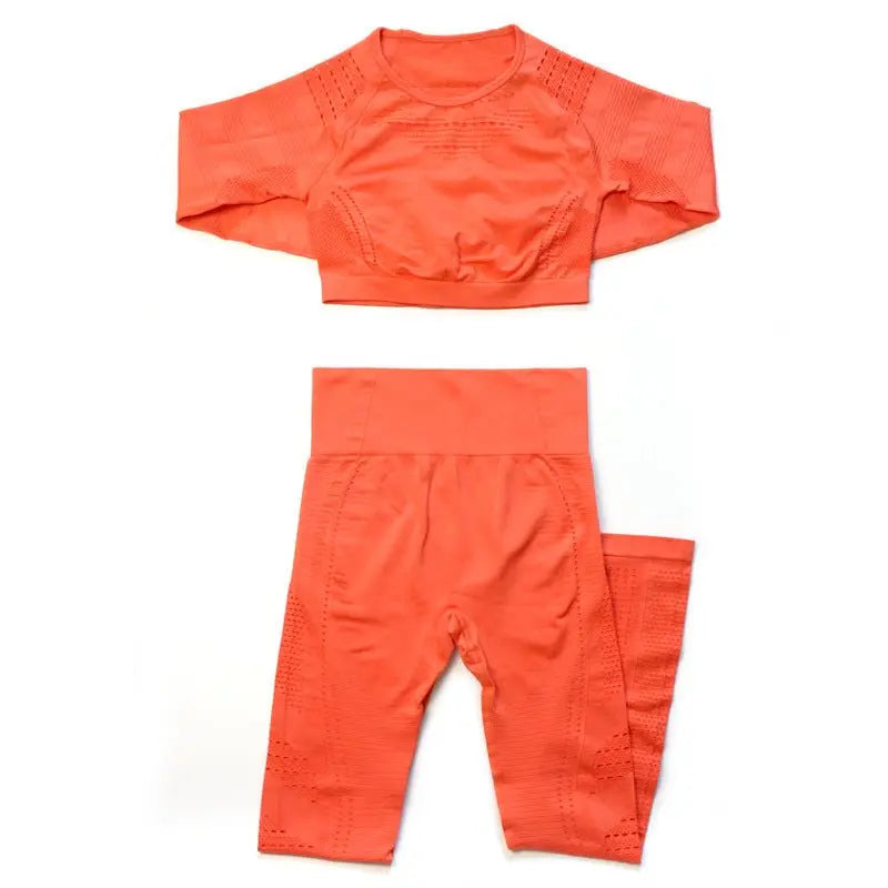 Seamless yoga gym suit - Glucklich Goods LLC
