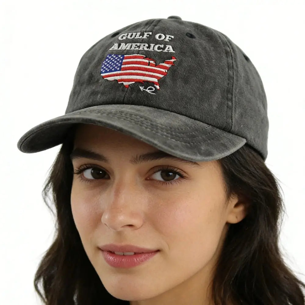 Gulf Of America Hat For Men Women - Glucklich Goods LLC