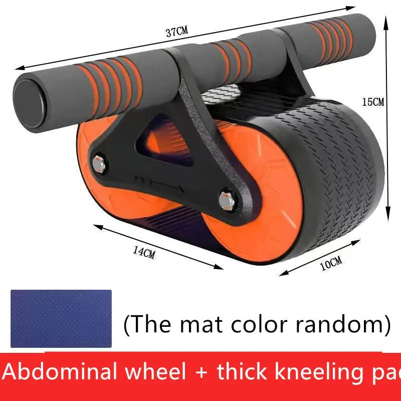 Automatic Rebound Ab Roller & Waist Trainer Device for Home Gym - Glucklich Goods LLC