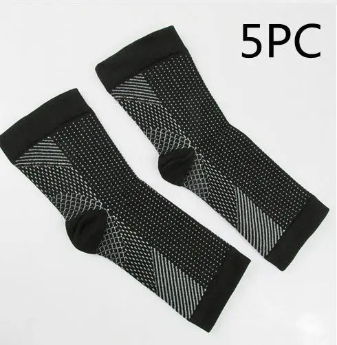 Men Women Anti Fatigue Compression Foot Sleeve Foot Ankle Compression Socks - Glucklich Goods LLC