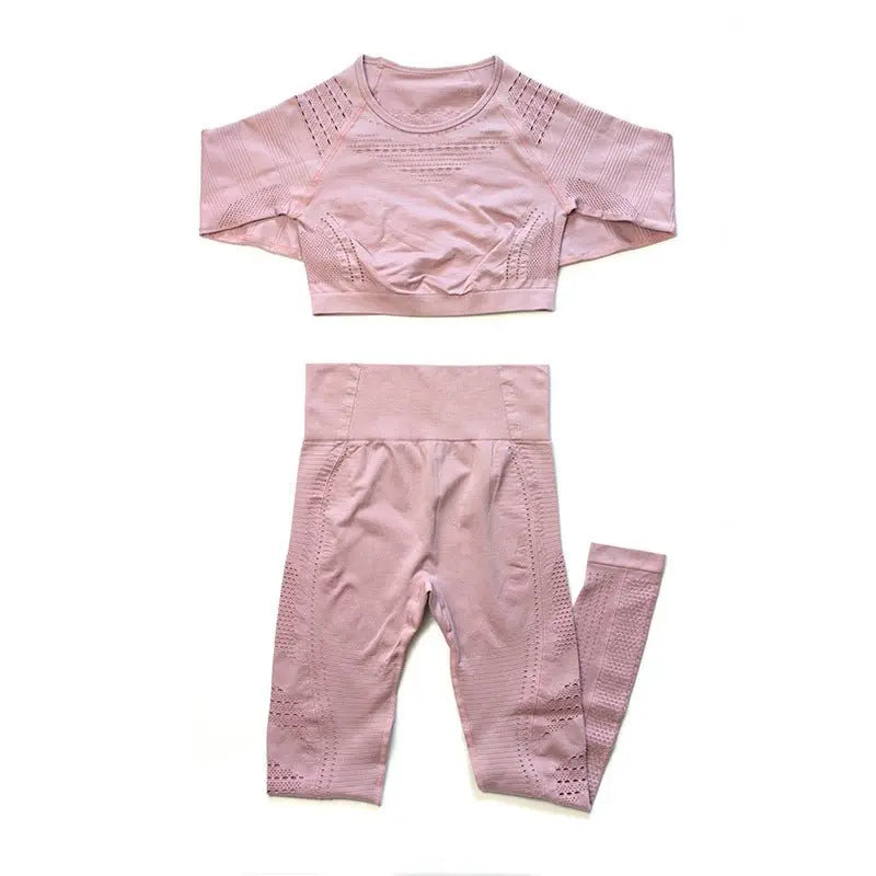 Seamless yoga gym suit - Glucklich Goods LLC