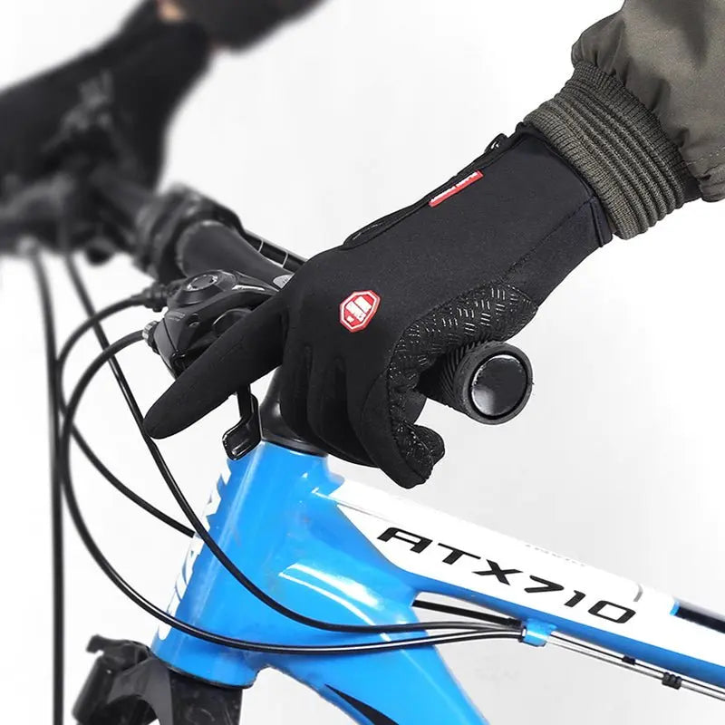 Waterproof Winter Sports Touch Screen Gloves With Fleece for Motorcycle Riding - Glucklich Goods LLC