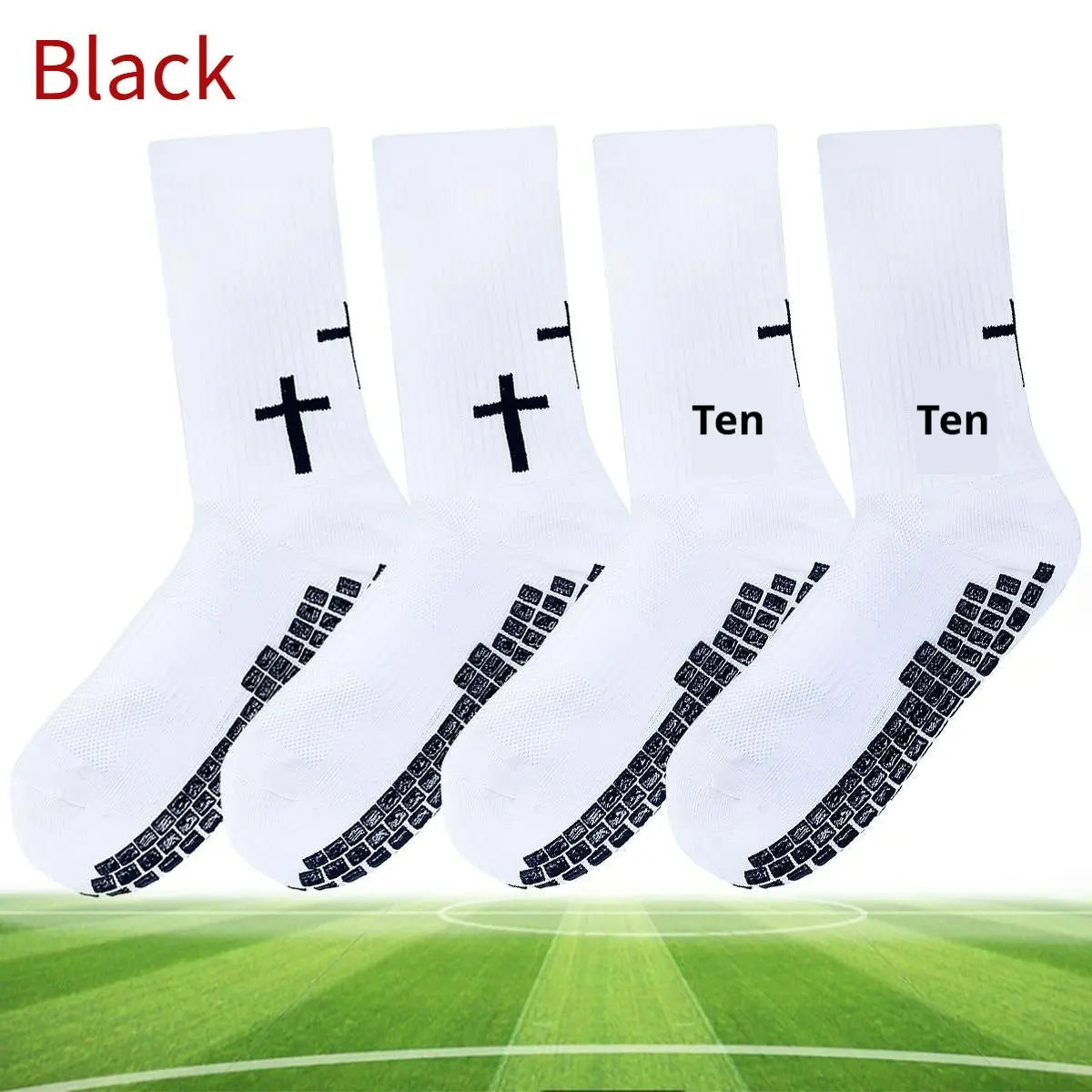 High Tube Football Socks - Solid Color Classic Design - Glucklich Goods LLC
