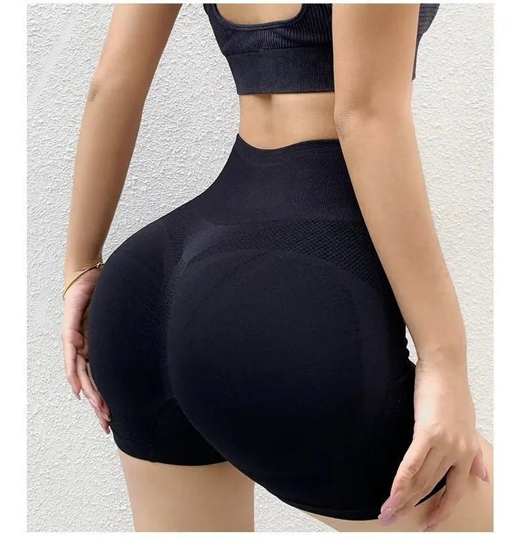 Fitness Yoga Shorts Pants Butt Lifting Seamless Leggings Women Gym - Glucklich Goods LLC