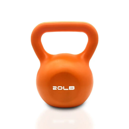 20lbs Kettlebell Set, Strength Training Kettlebells Weight Set For Women, Vinyl Coated Kettle Bell For Home Gym Workout Weight Lifting Equipment, Comfortable Grip Wide Handle Weights - Glucklich Goods LLC