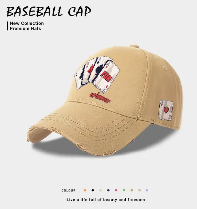 European And American Style Casual Baseball Cap For Women - Glucklich Goods LLC