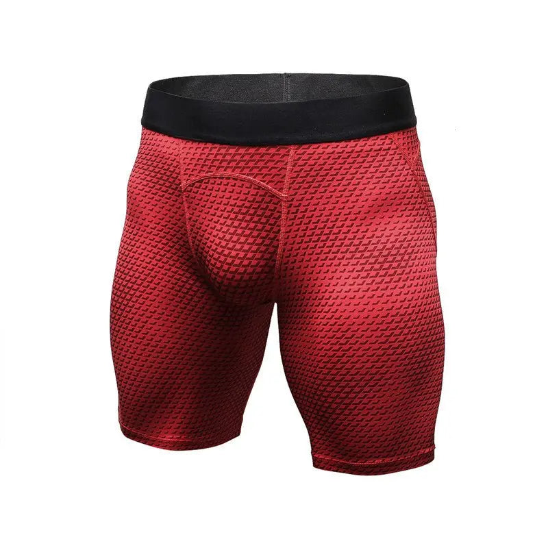 Men's Casual And Comfortable Compression Muscle Gym Shorts - Glucklich Goods LLC