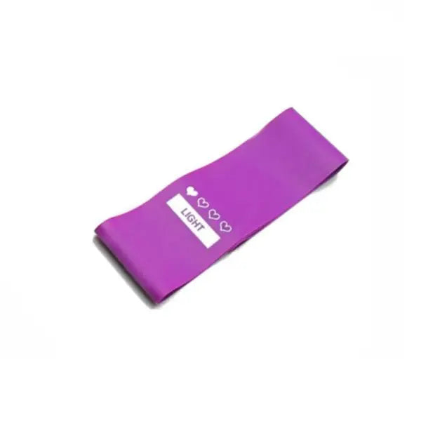 Booty Bands Set for Fitness Gym Workout - Resistance Bands Kit with Mini Yoga Exercise Elastic Loop Bands - Glucklich Goods LLC