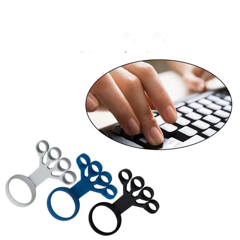 Hand Grip Trainer Silicone Finger Stretcher Arthritis Rehabilitation Pain Relief Device - Glucklich Goods LLC