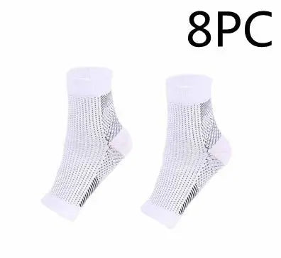 Men Women Anti Fatigue Compression Foot Sleeve Foot Ankle Compression Socks - Glucklich Goods LLC
