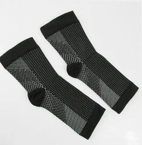 Men Women Anti Fatigue Compression Foot Sleeve Foot Ankle Compression Socks - Glucklich Goods LLC