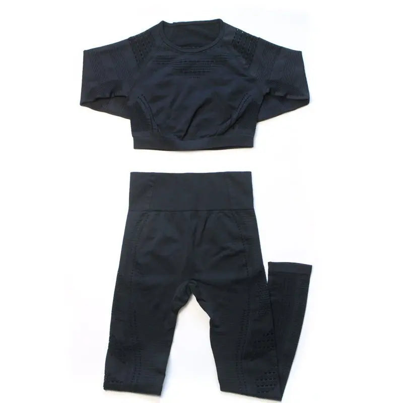Seamless yoga gym suit - Glucklich Goods LLC
