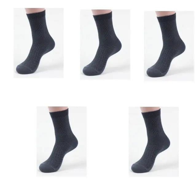 Socks men's new bamboo fiber men's socks - Glucklich Goods LLC