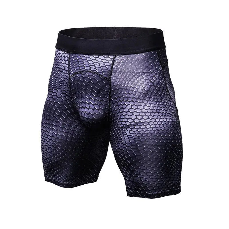 Men's Casual And Comfortable Compression Muscle Gym Shorts - Glucklich Goods LLC