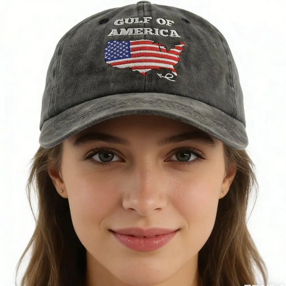 Gulf Of America Hat For Men Women - Glucklich Goods LLC