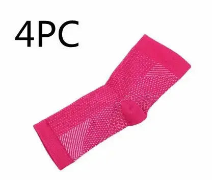 Men Women Anti Fatigue Compression Foot Sleeve Foot Ankle Compression Socks - Glucklich Goods LLC
