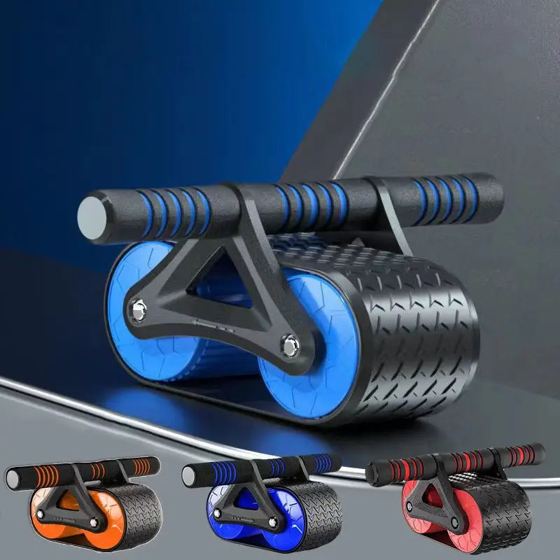 Automatic Rebound Ab Roller & Waist Trainer Device for Home Gym - Glucklich Goods LLC