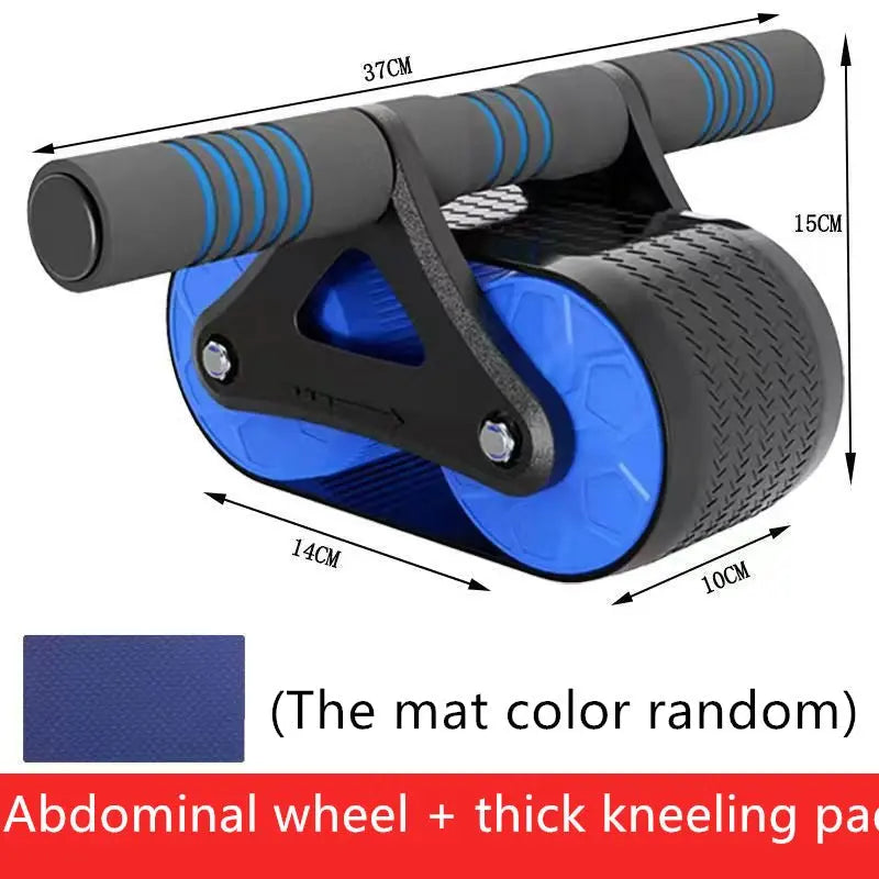Automatic Rebound Ab Roller & Waist Trainer Device for Home Gym - Glucklich Goods LLC