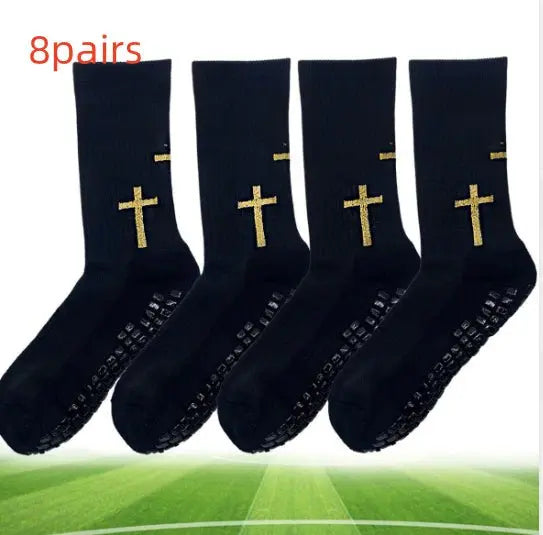 High Tube Football Socks - Solid Color Classic Design - Glucklich Goods LLC