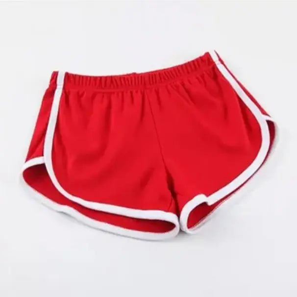 Summer Cotton Lounge Shorts for Women - High Waist, Loose Fit - Glucklich Goods LLC