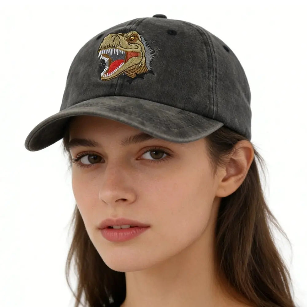 2pcsCute Dinosaur Hat For Women Funny Baseball Caps Funny Gifts For Women - Glucklich Goods LLC