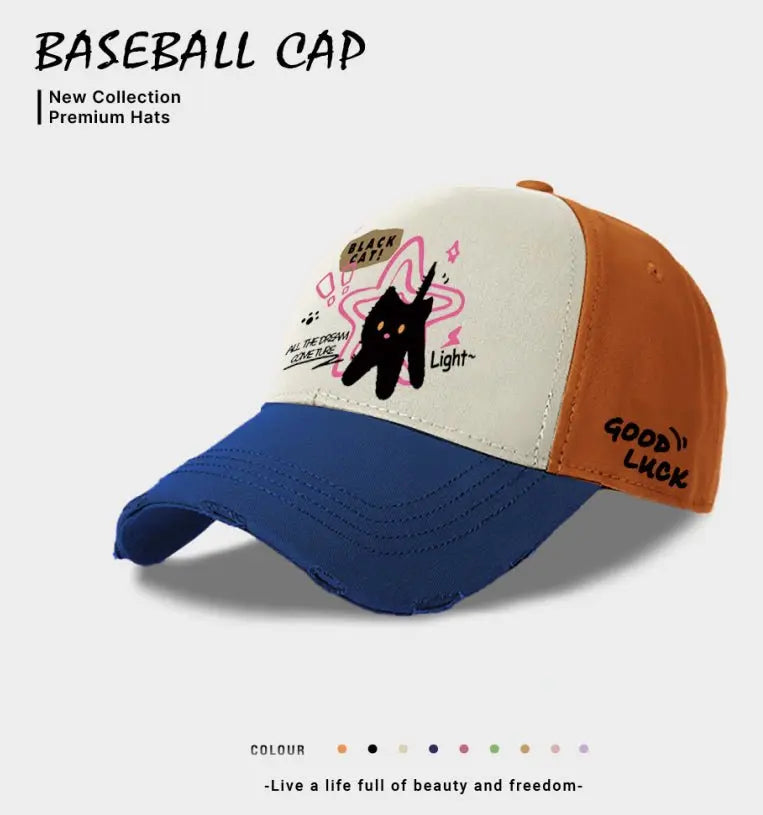 European And American Style Casual Baseball Cap For Women - Glucklich Goods LLC