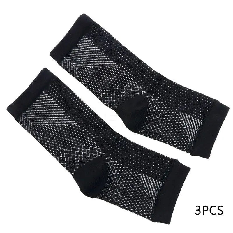 Men Women Anti Fatigue Compression Foot Sleeve Foot Ankle Compression Socks - Glucklich Goods LLC