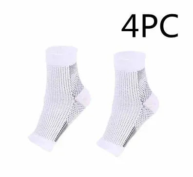 Men Women Anti Fatigue Compression Foot Sleeve Foot Ankle Compression Socks - Glucklich Goods LLC