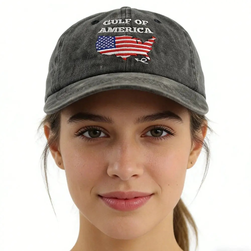 Gulf Of America Hat For Men Women - Glucklich Goods LLC