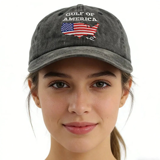 Gulf Of America Hat For Men Women - Glucklich Goods LLC