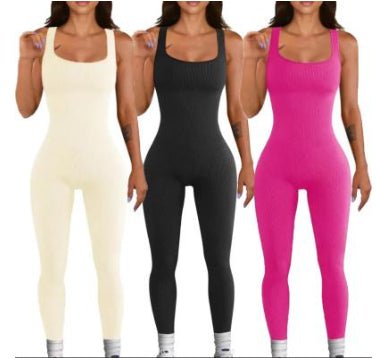 Women's Suspender Tank Shaping Top Tights sports yoga holiday for summer - Glucklich Goods LLC